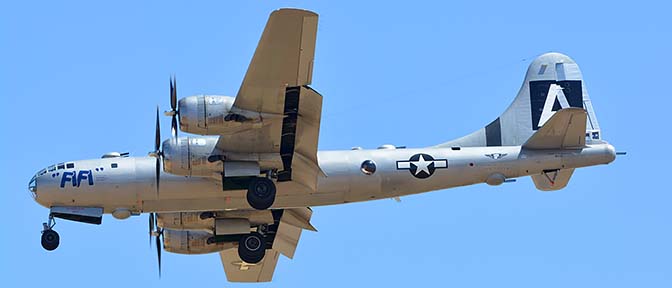Boeing B-29 Superfortress N529B Fifi, Phoenix-Mesa Gateway Airport, April 15, 2017